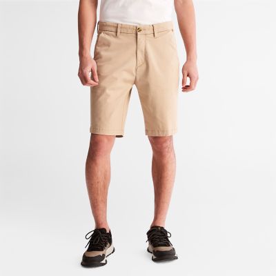 Squam Lake Stretch Chino Shorts for Men in Beige | Timberland