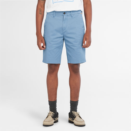Squam Lake Stretch Chino Shorts for Men in Blue | Timberland