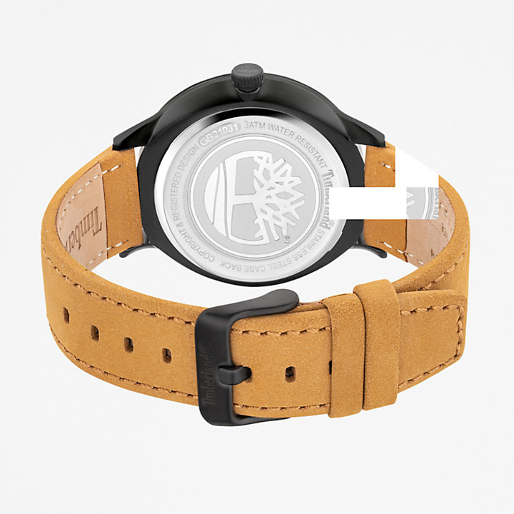 Crestridge City Lifestyler Armbanduhr für Herren in Schwarz/Gelb-