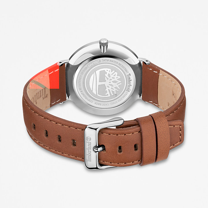 Kinsley City Lifestyler Armbanduhr für Herren in Beige/Braun-