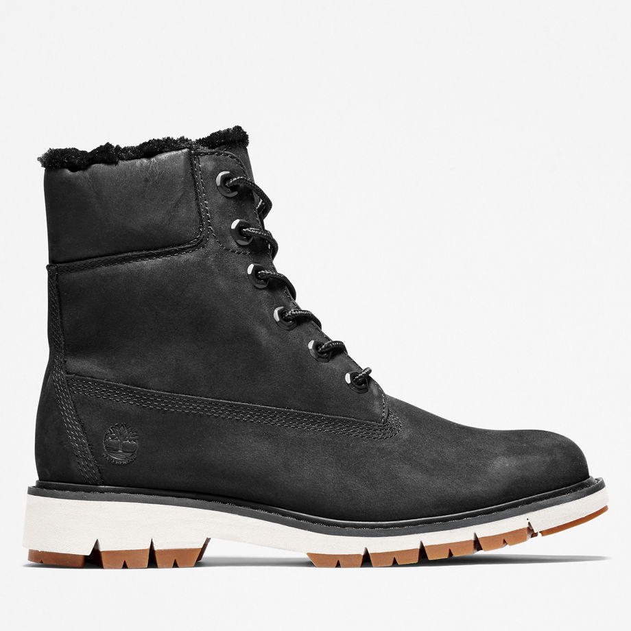 Timberland Lucia Way Lined Boot For Women In Black Black