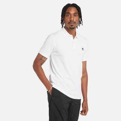 Polo stretch Merrymeeting River pour homme en blanc | Timberland