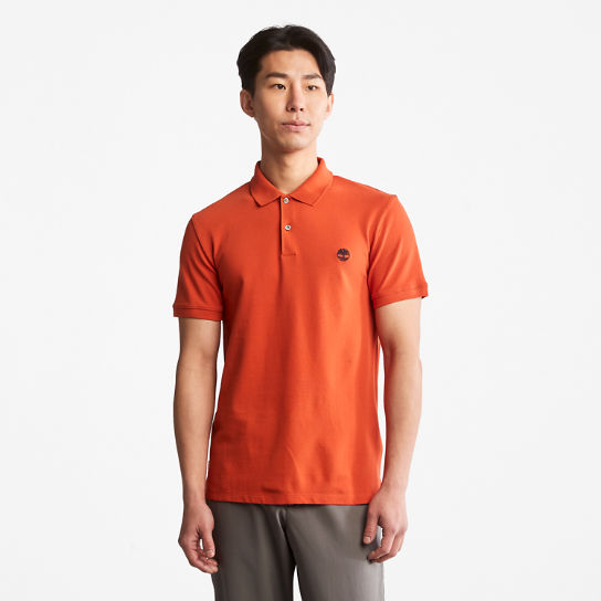 Polo Merrymeeting River pour homme en orange | Timberland