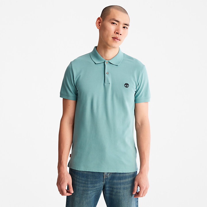 Merrymeeting River Polo Shirt for Men in Green-