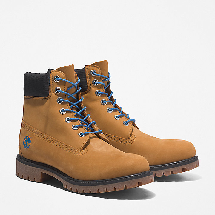 Timberland Premium® 6 Inch Boot voor heren in geel/blauw