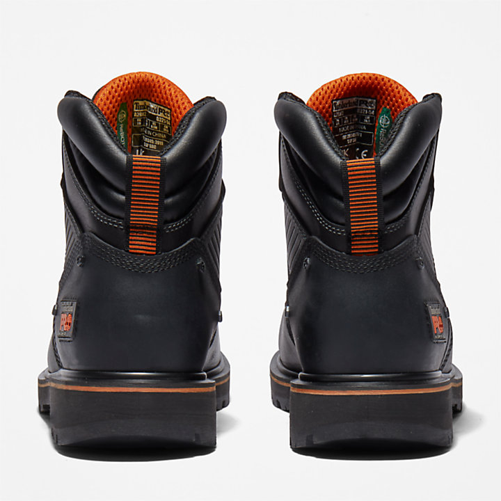 Ballast 6 Inch Comp-toe Work Boot for Men in Black-