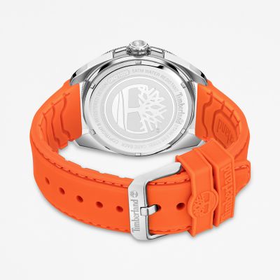 timberland orange watch