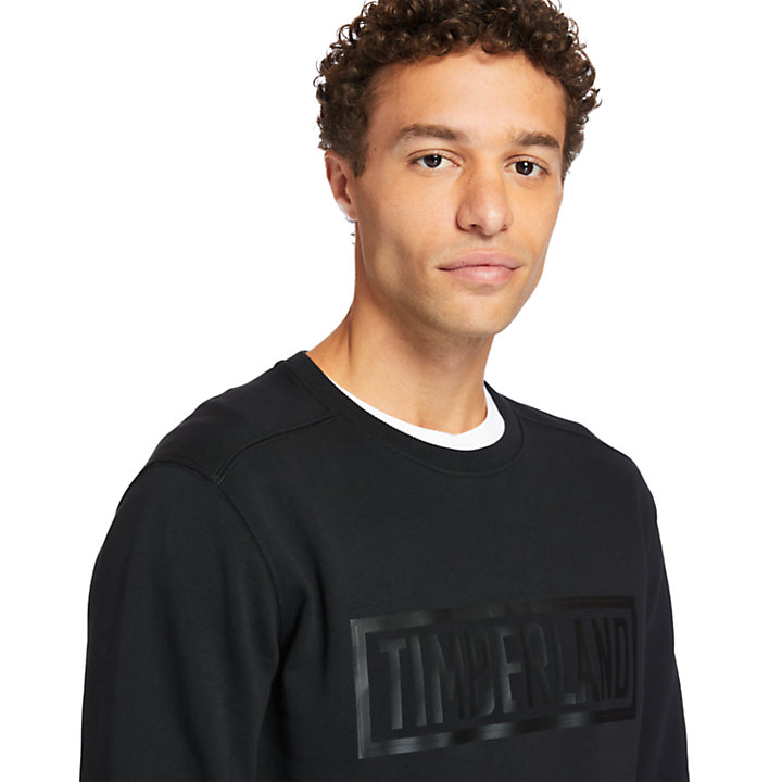 Shedd Brook Sweatshirt mit 3D-Logo für Herren in Schwarz-