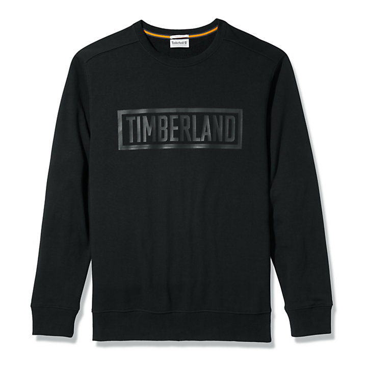 Shedd Brook Sweatshirt mit 3D-Logo für Herren in Schwarz-