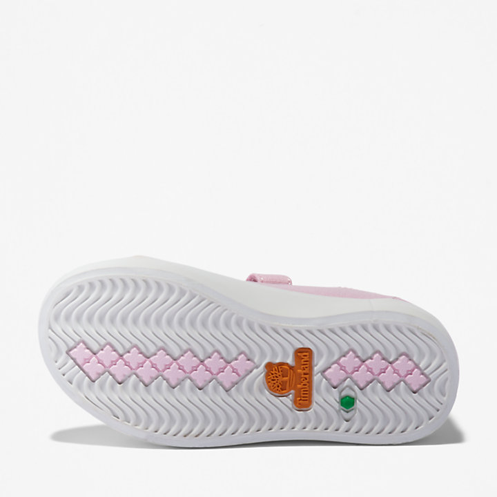 Newport Bay 2-Strap Sneaker voor peuters & kleuters in roze-