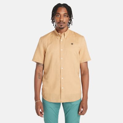 Timberland Chemise Lovell Pour Homme En Jaune Clair Jaune