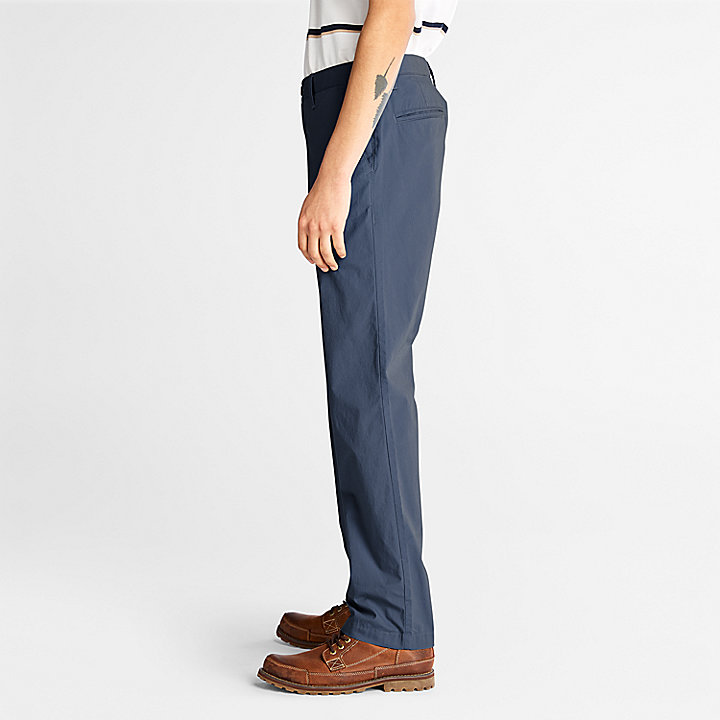 Squam Lake Super-lightweight Stretch Chinos for Men in Blue
