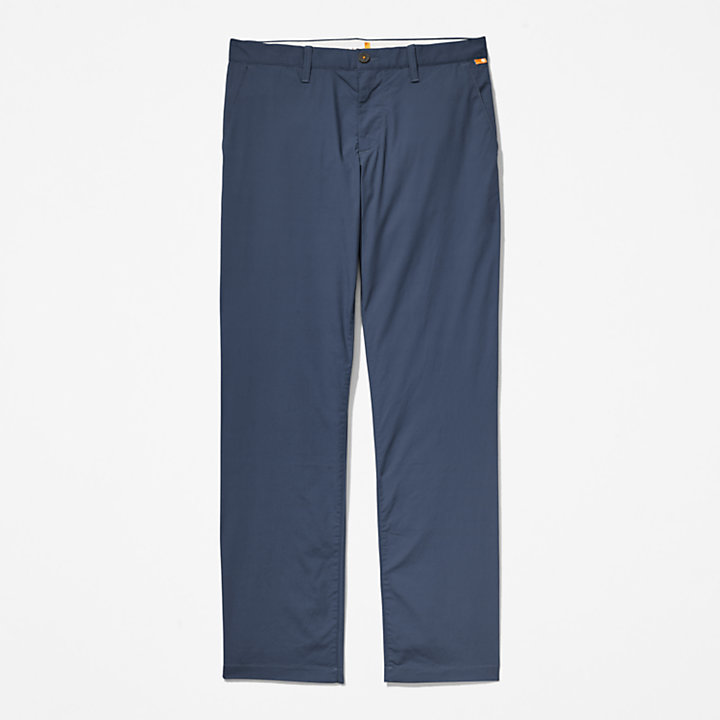 Squam Lake Super-lightweight Stretch Chinos for Men in Blue-