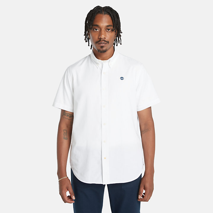 Camisa Oxford Gale River para Hombre en blanco-