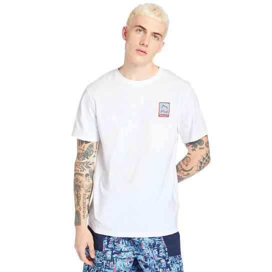 Outdoor Archive Graphic T-Shirt for Men in White | Timberland