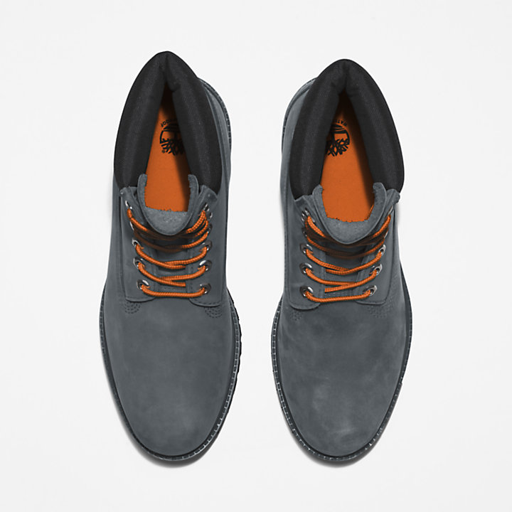 Timberland Premium® 6 Inch Boot for Men in Grey/Orange | Timberland