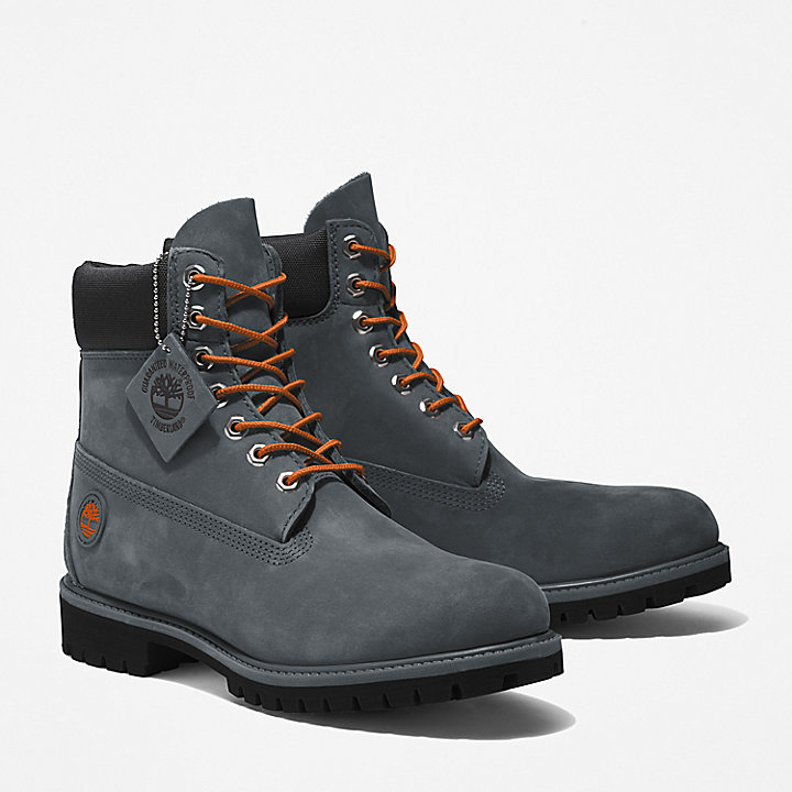 Timberland Premium® 6 Inch Boot voor heren in grijs/oranje