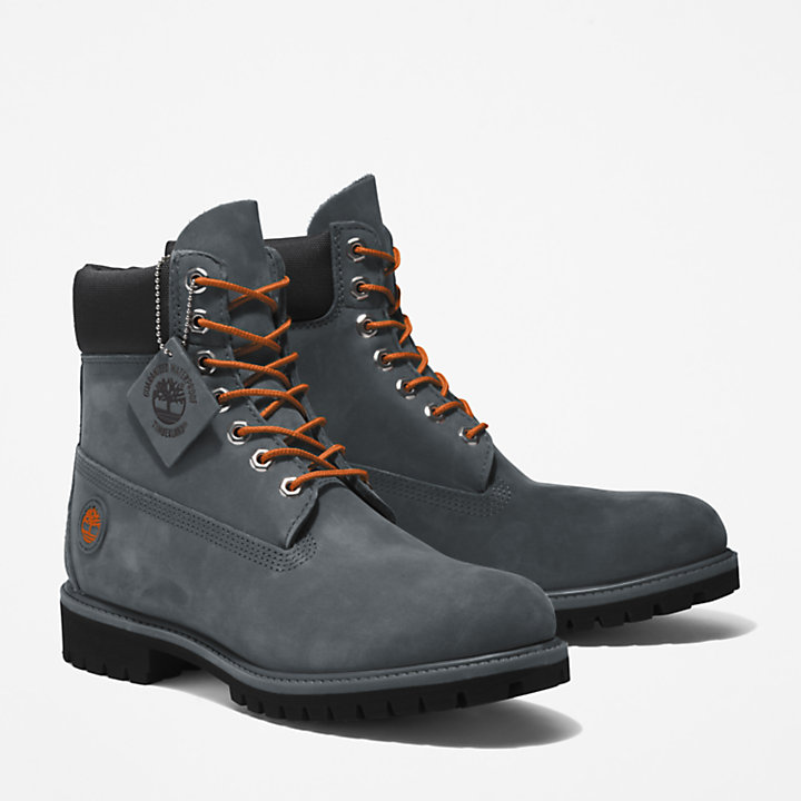 Timberland Premium® 6 Inch Boot voor heren in grijs/oranje-