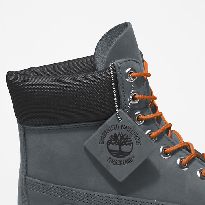 Timberland Premium® 6 Inch Boot for Men in Grey/Orange-