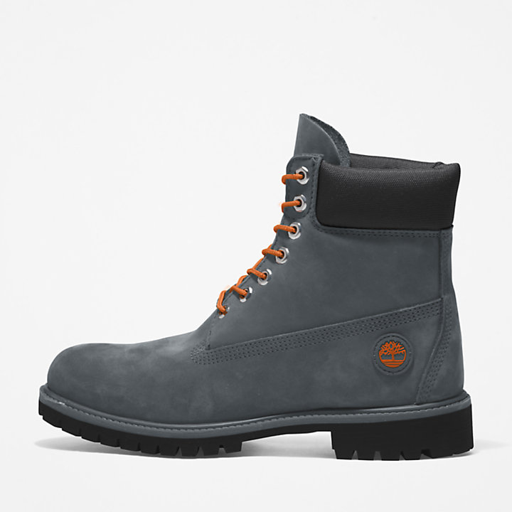 Timberland Premium® 6 Inch Boot voor heren in grijs/oranje-