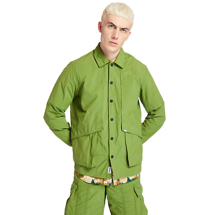 Field Trip Overshirt for Men in Green-