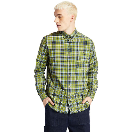 Chemise à carreaux Essential pour homme en vert | Timberland