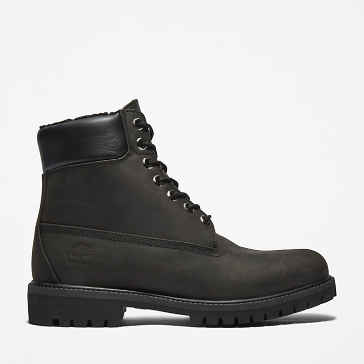 Timberland® Premium Warm-lined 6 Inch Boot for Men in Black-