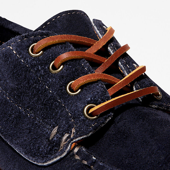 American Craft Bootschoen voor heren in marineblauw-