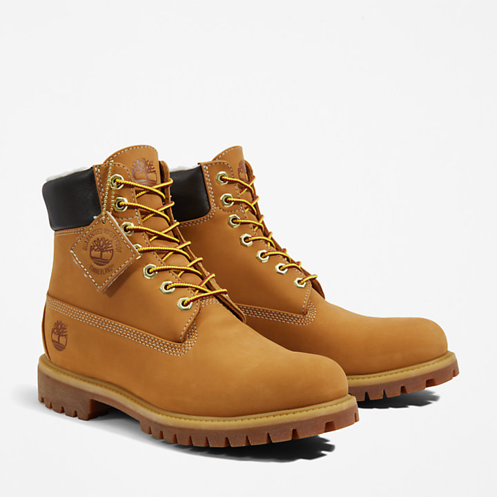 6-inch Boot d'hiver imperméable Timberland® Premium pour homme en jaune-