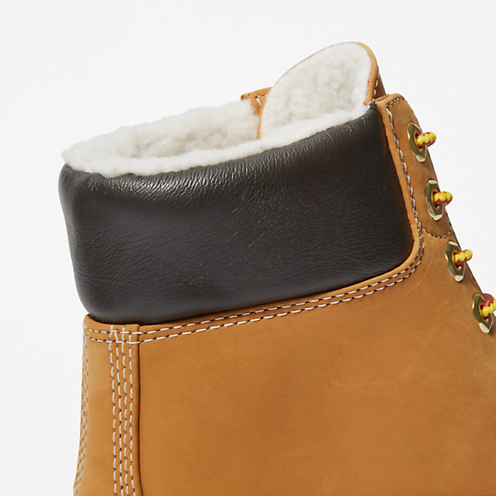 Timberland® Premium 6-Inch-Stiefel mit warmem Futter für Herren in Gelb-