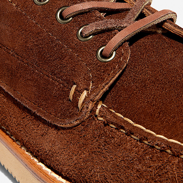 American Craft Boat Shoe for Men in Dark Brown