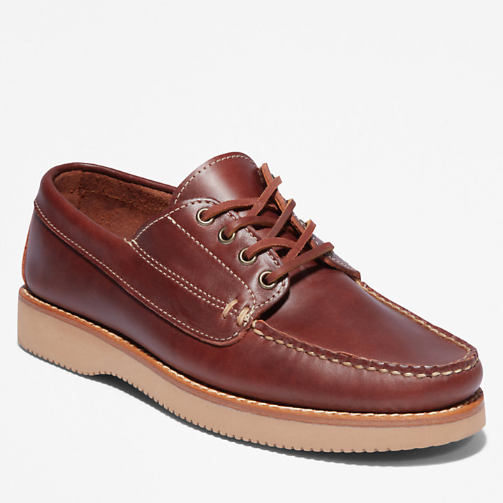 American Craft Boat Shoe for Men in Brown-