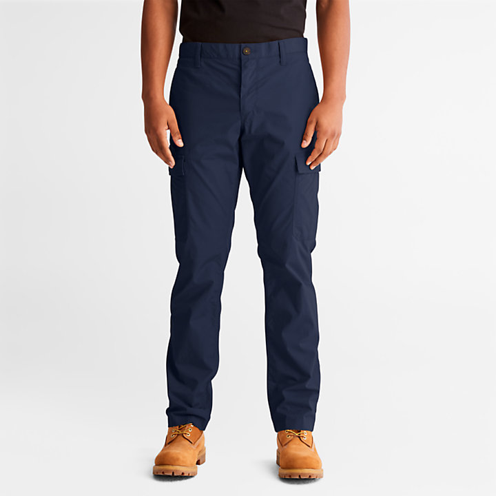 Poplin Cargo Trousers for Men in Navy | Timberland