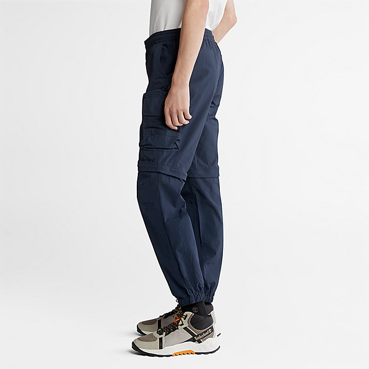 Convertible Trousers for Men in Navy