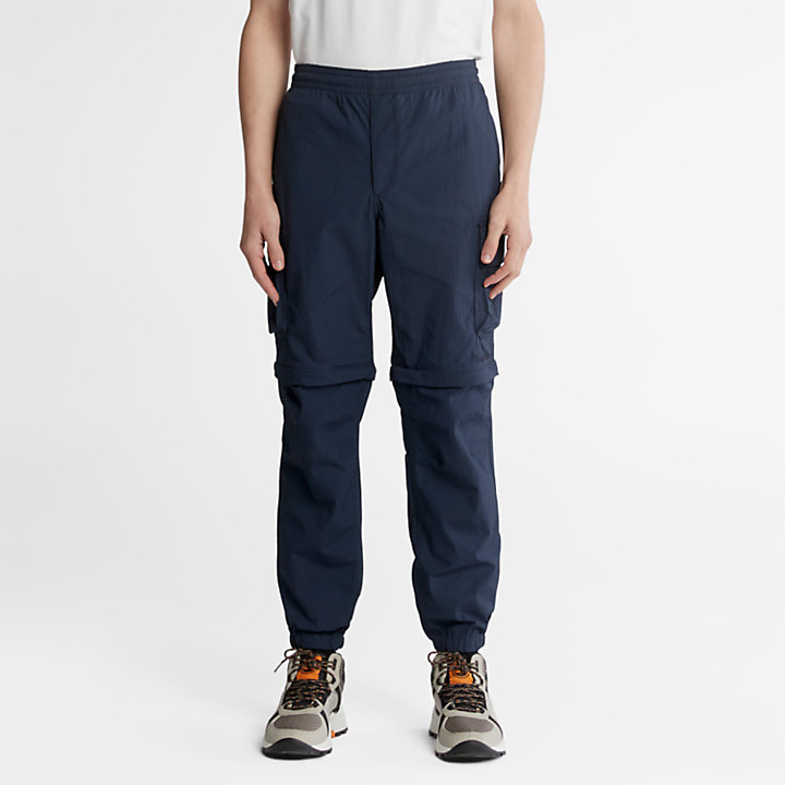 Convertible Trousers for Men in Navy-
