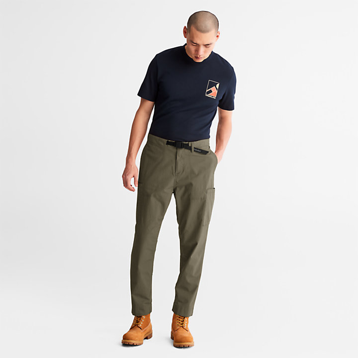 Pantalon cargo Outdoor Heritage pour homme en vert foncé-
