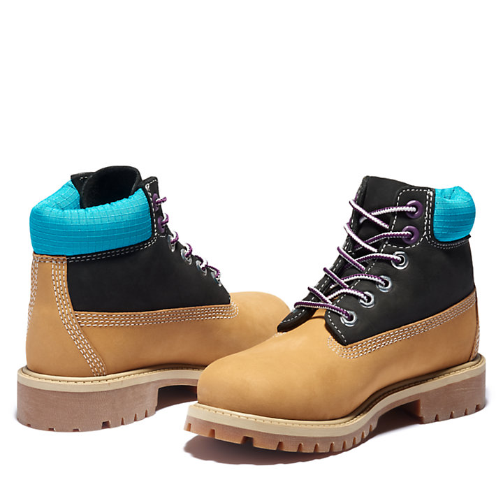 Premium 6 Inch Boot for Junior in Yellow-