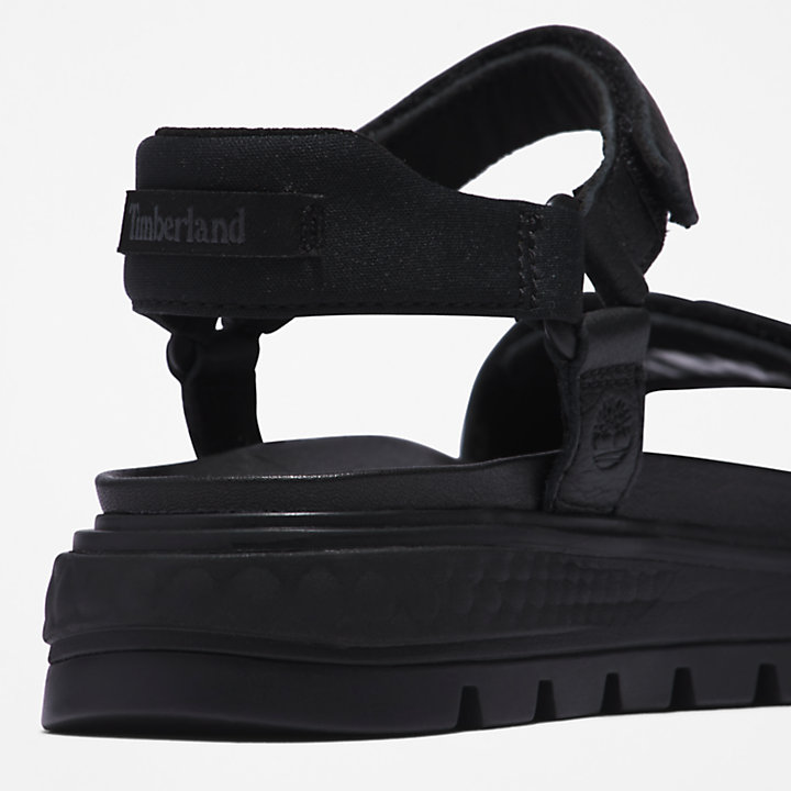 GreenStride™ Ray City Sandalen met enkelbandje voor dames in zwart-
