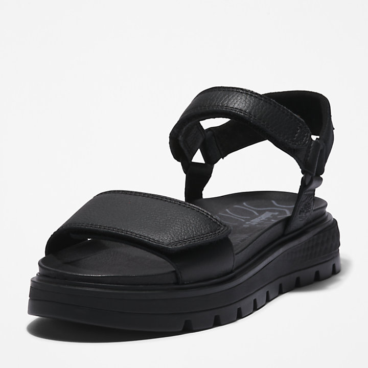 Ray City Ankle Strap Sandaal voor dames in zwart-