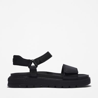 Timberland Greenstride Ray City Ankle-strap Sandal For Women In Black Black