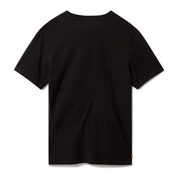 Kennebec River Logo T-shirt for Men in Black-
