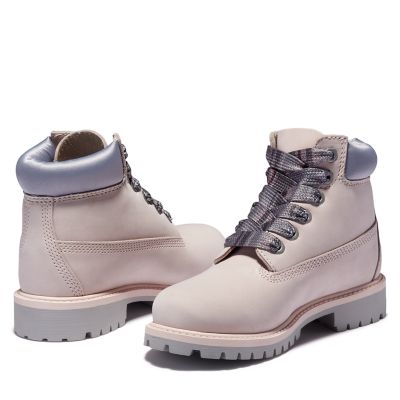 junior pink timberland boots