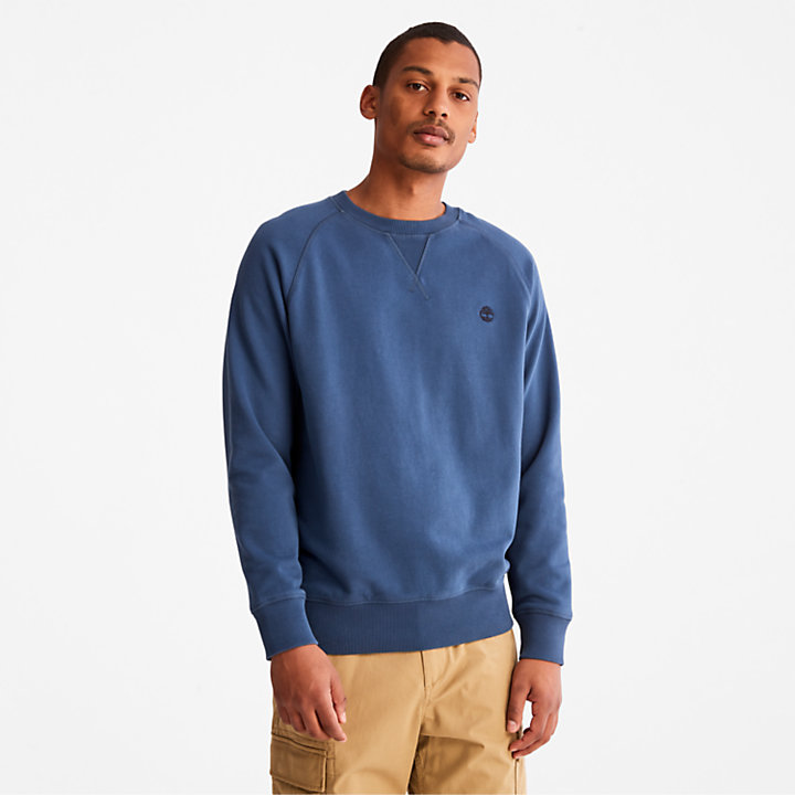 Exeter River sweatshirt voor heren in blauw-