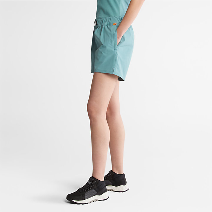 Technical Shorts for Women in Blue-