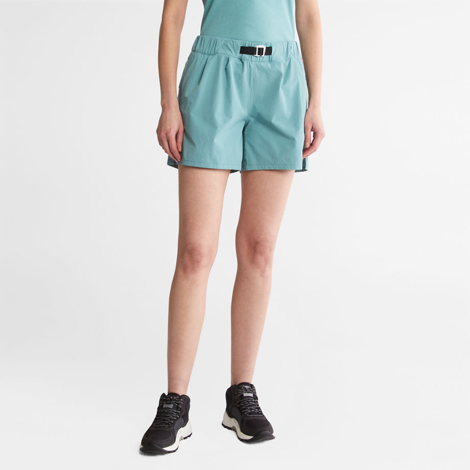 Timberland Technical Shorts For Women In Blue Teal