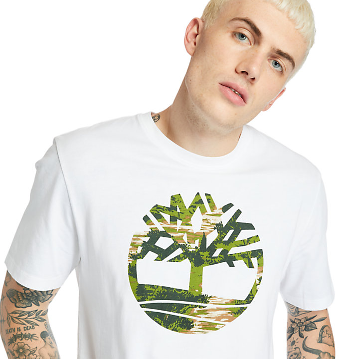 Camiseta Kennebec River para Hombre en blanco-
