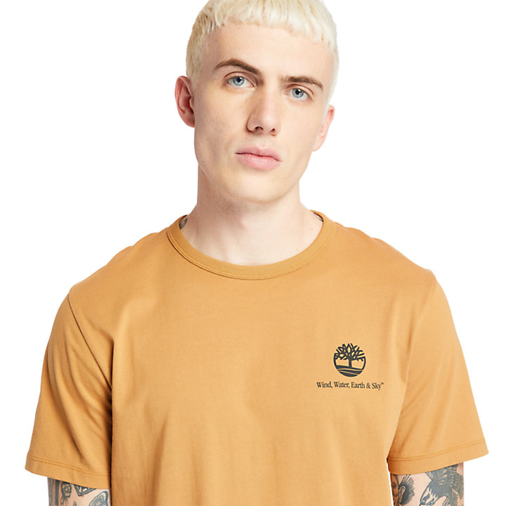 T-shirt da Uomo Archive-Print in giallo-