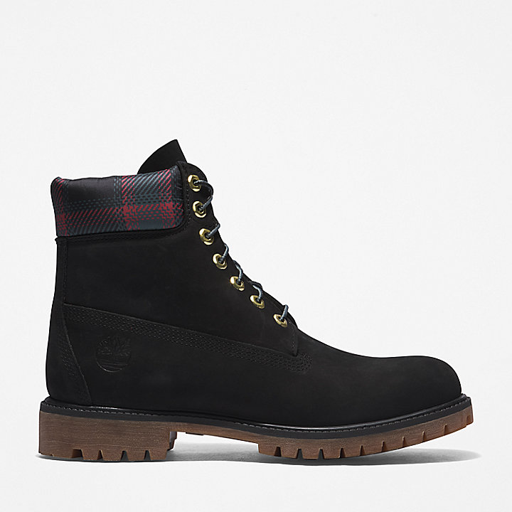 Timberland Premium® 6 Inch Boot voor heren in zwart/roze