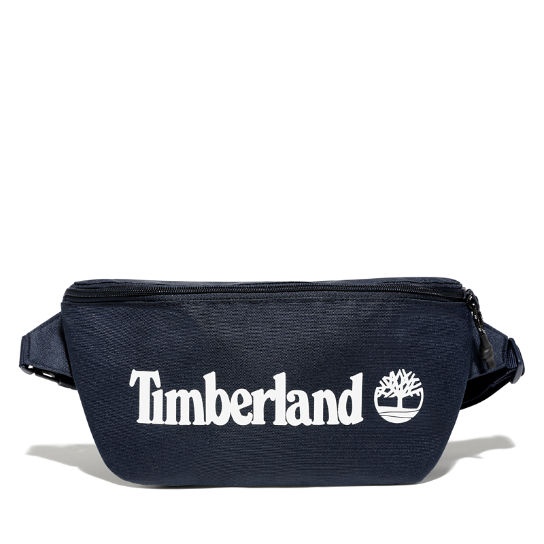 Schultertasche mit Logo in Marineblau | Timberland