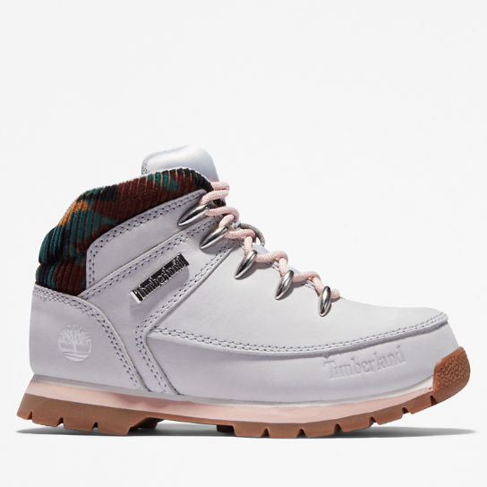 Euro Sprint Mid Hiker for Junior in Light Grey | Timberland